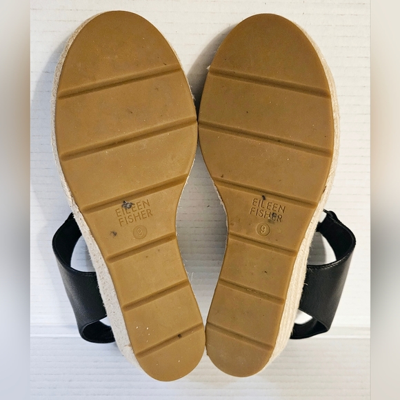 Eileen Fisher Agnes Espadrille Wedge Sandal - Picture 16 of 16